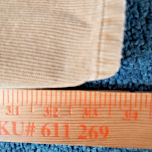 POLO RALPH LAUREN‎ Pants Corduroy Men's 38 X 32" Tan CORD Authentic Dungarees - Picture 16 of 16
